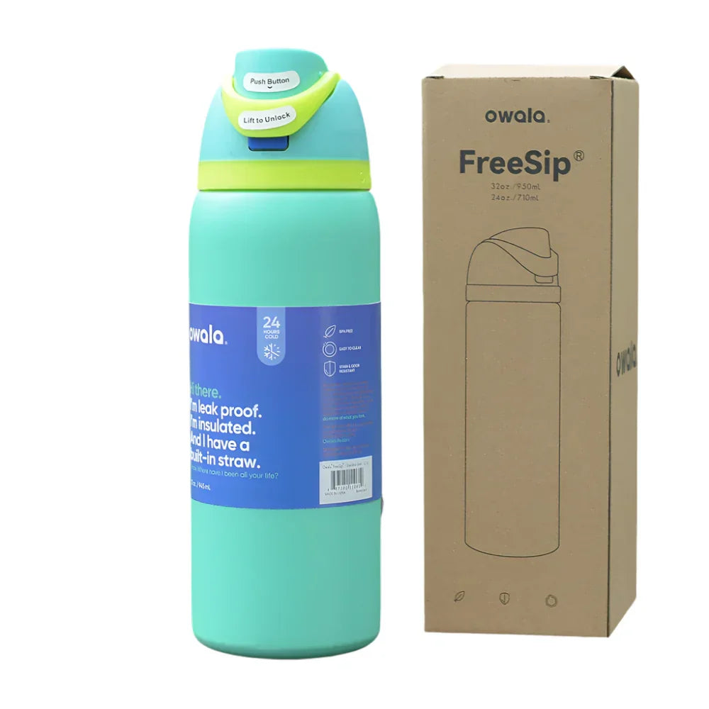Owala FreeSip Avocado Green Bottle