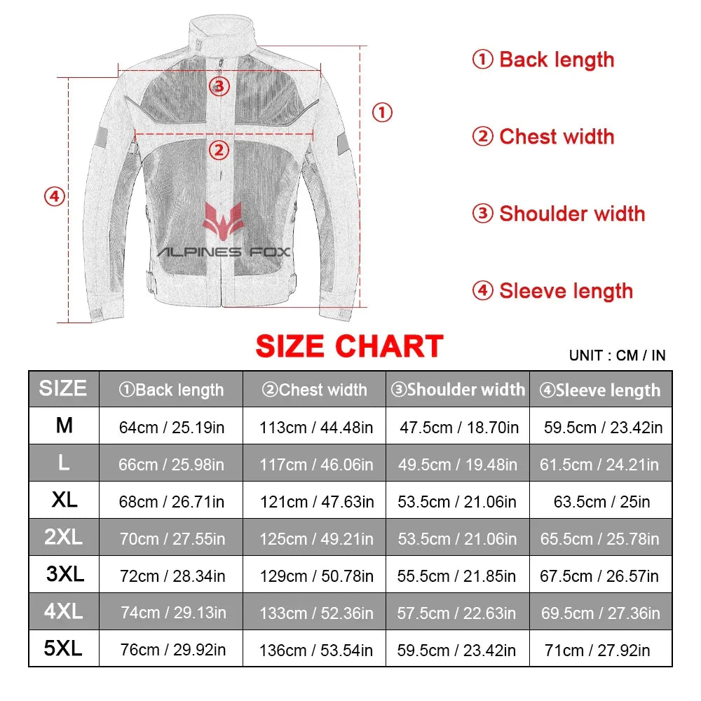 Vemar Summer Motorcycle Protective Jacket