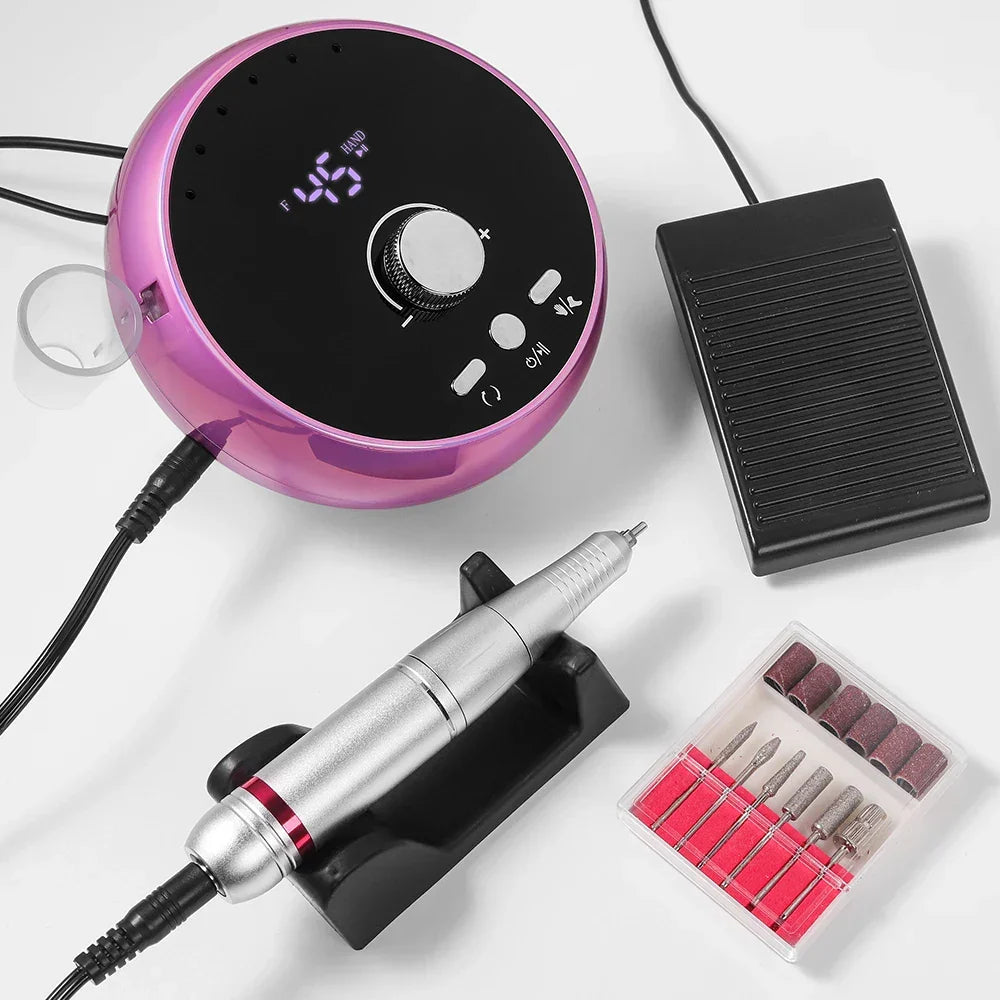 Professional 45000RPM Electric Nail Drill