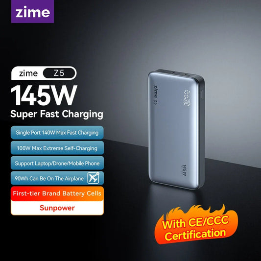 ZIME Z5 145W PowerBank
