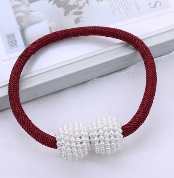 Pearl Magnetic Curtain Tiebacks