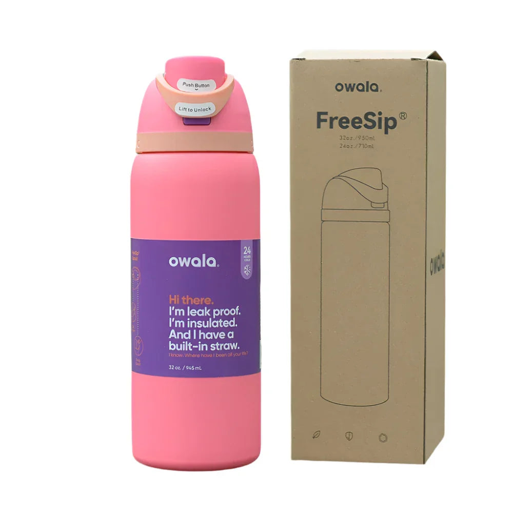 Owala FreeSip Smell The Rosé water bottle