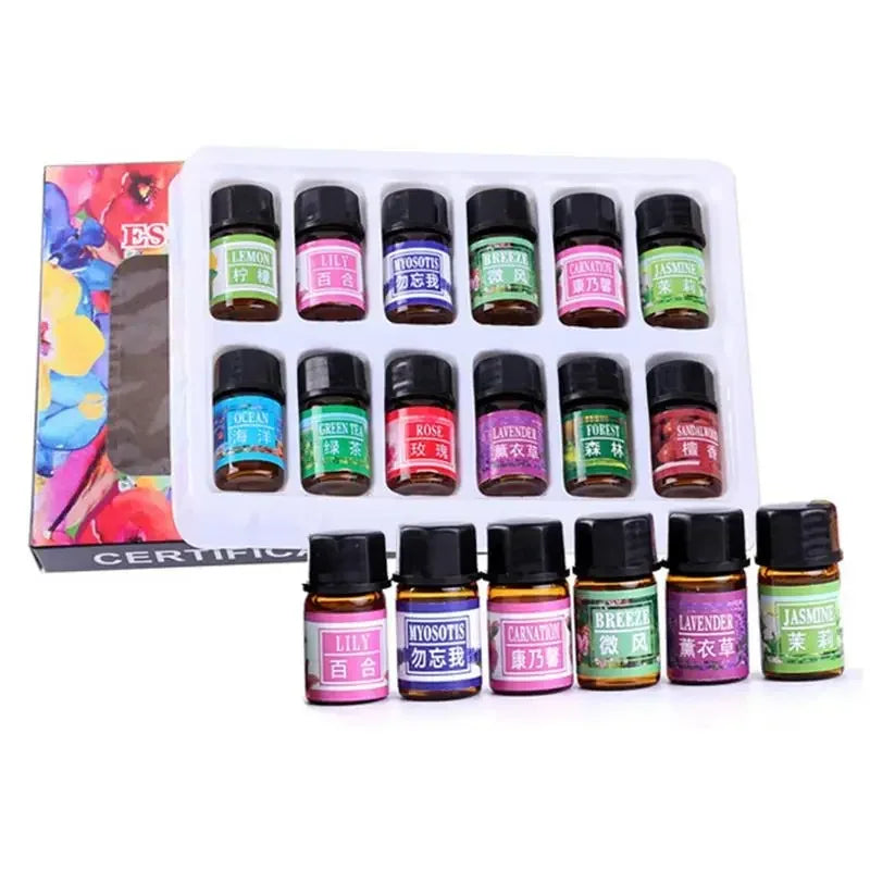 12PCS 3ML Natural Air Freshener Oils