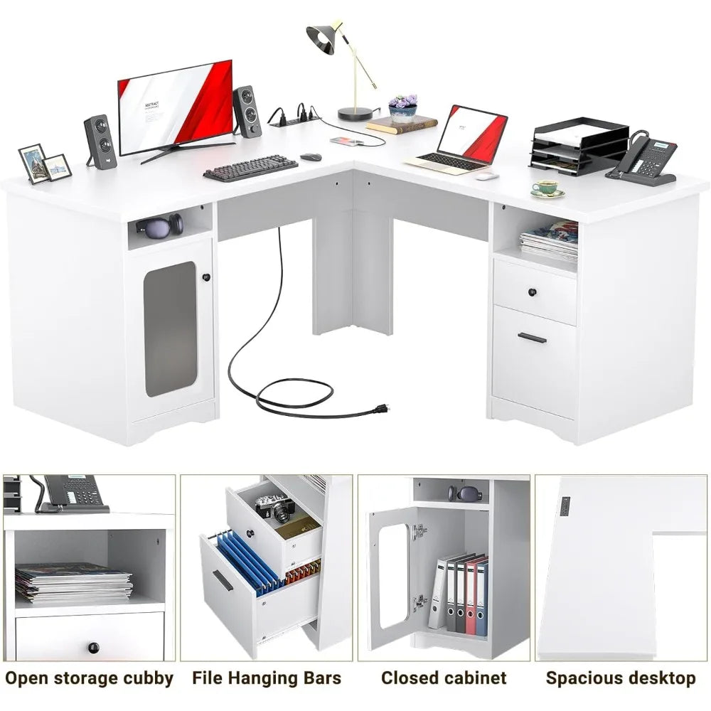 L Shaped Computer Desk