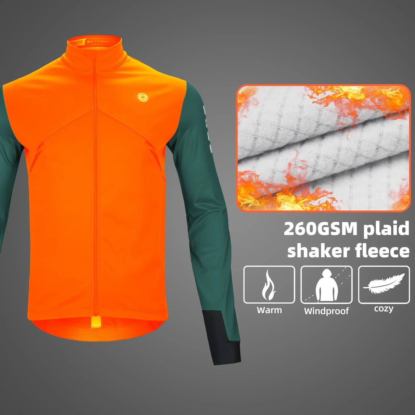 DAREVIE Men's Windproof Cycling Jacket