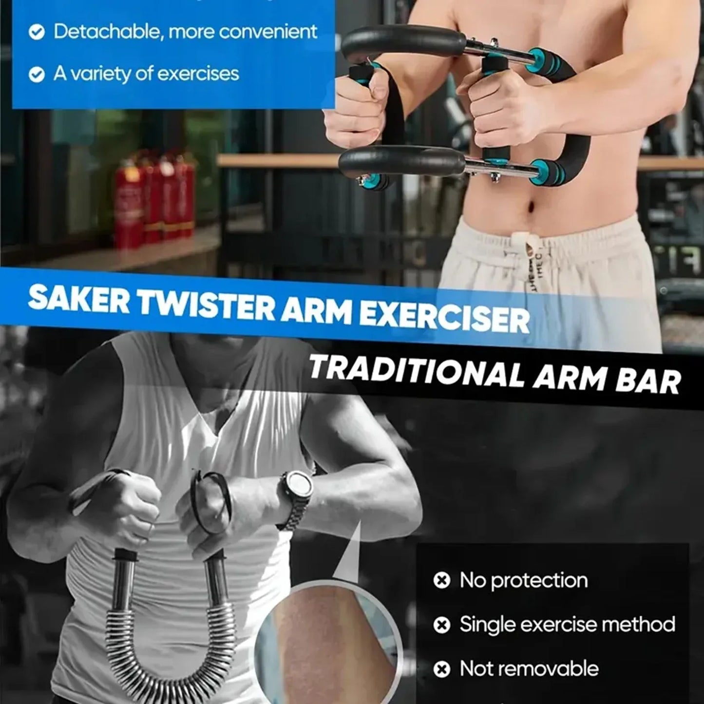 40KG U-Shape Power Twister