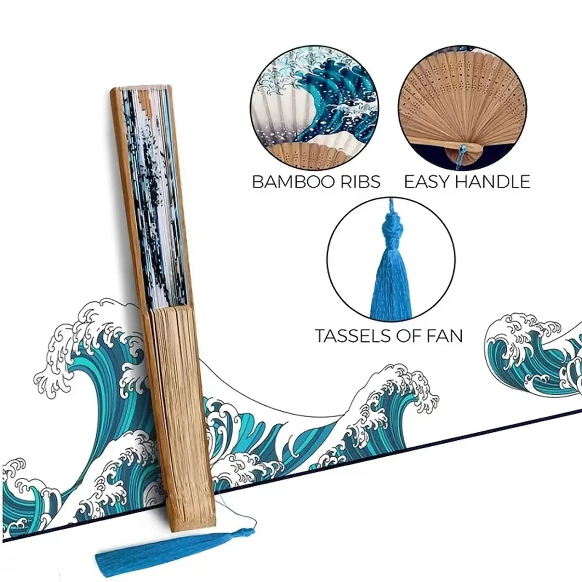 Elegant Ancient Style Folding Fan