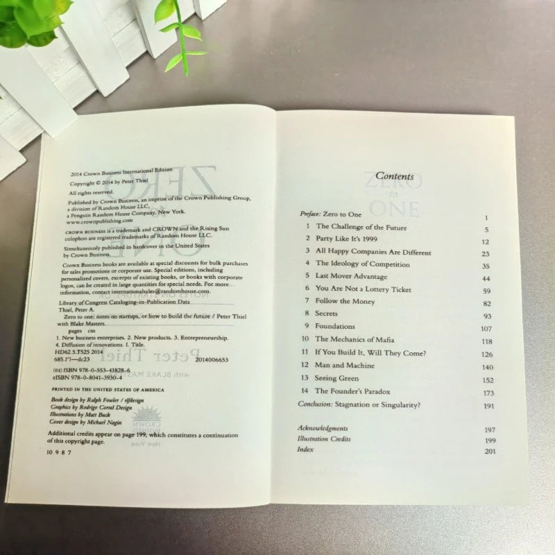 Zero To One By Peter Thiel with Blake Masters Notes on Startups How To Build The Future Encourage Books Livros