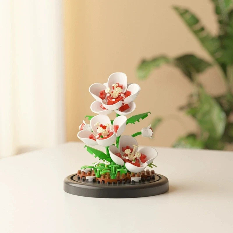 DIY Flower Building Block Kit