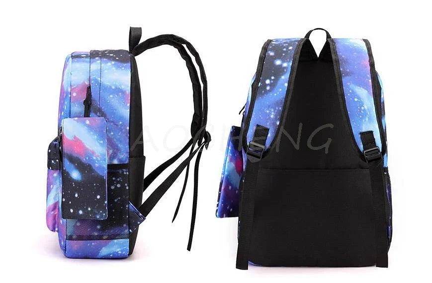 Sprunki Anime Backpack Set 3pcs