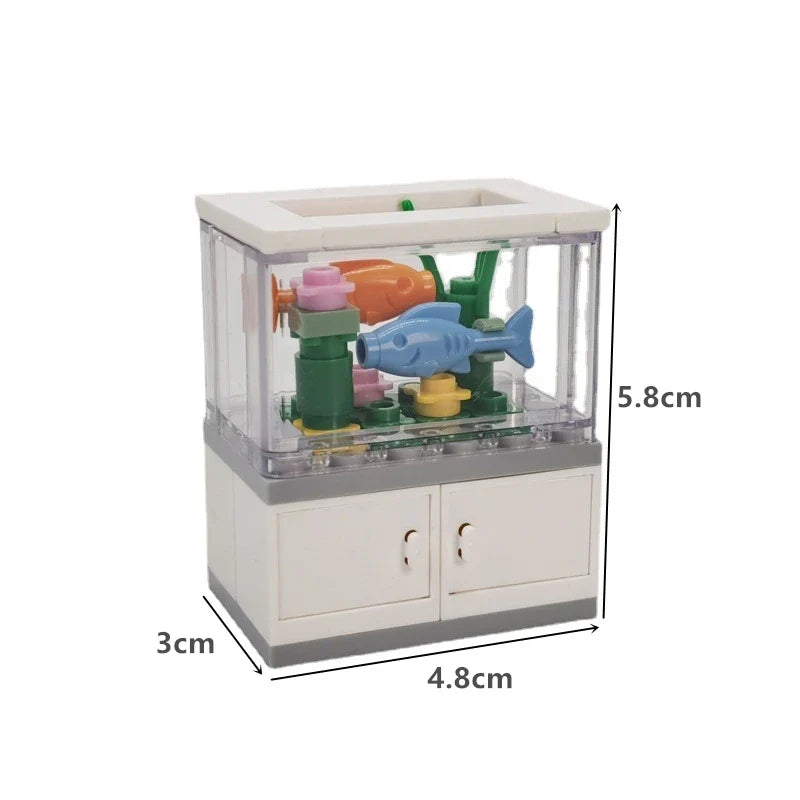 City Friends Fish Tank Blocks