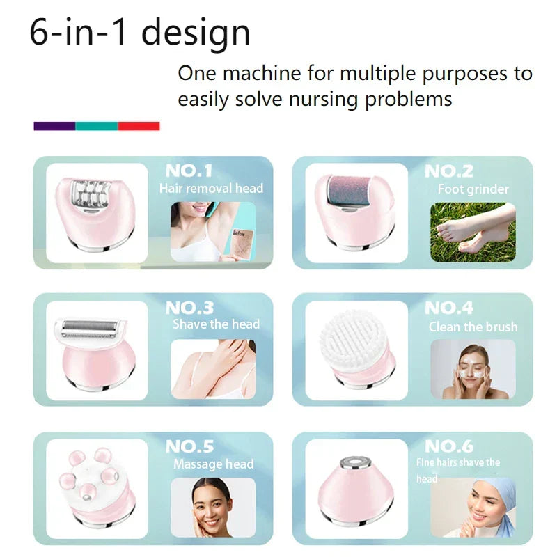 VGR Electric Women Epilator Shaver