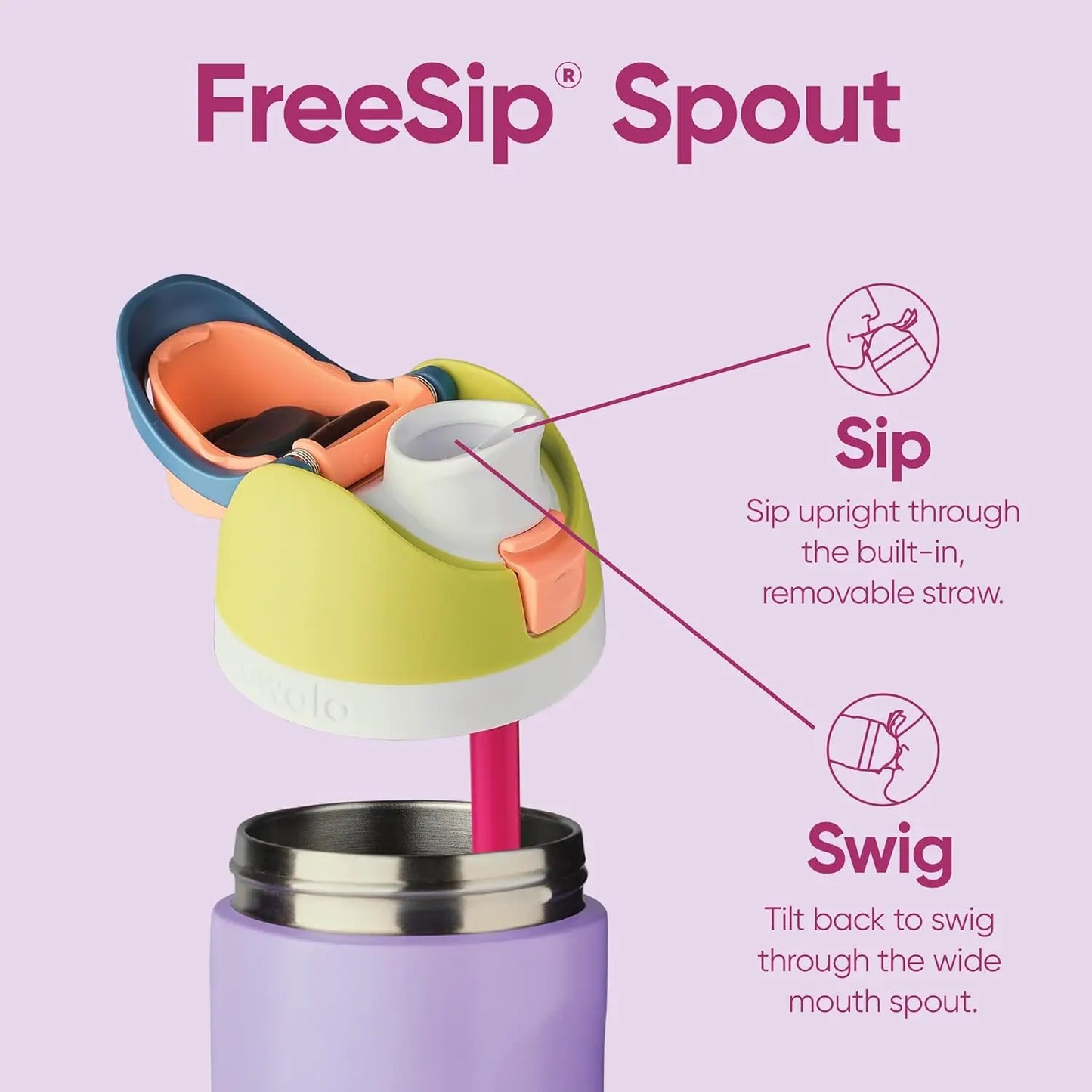 Owala FreeSip Dear Diary Bottle