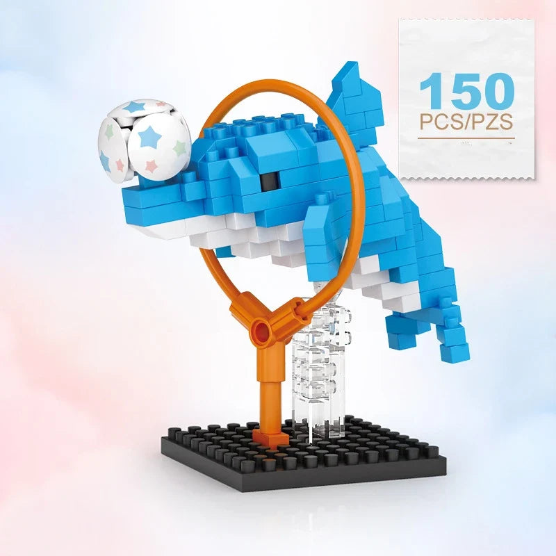 Cute Animal Mini Building Blocks