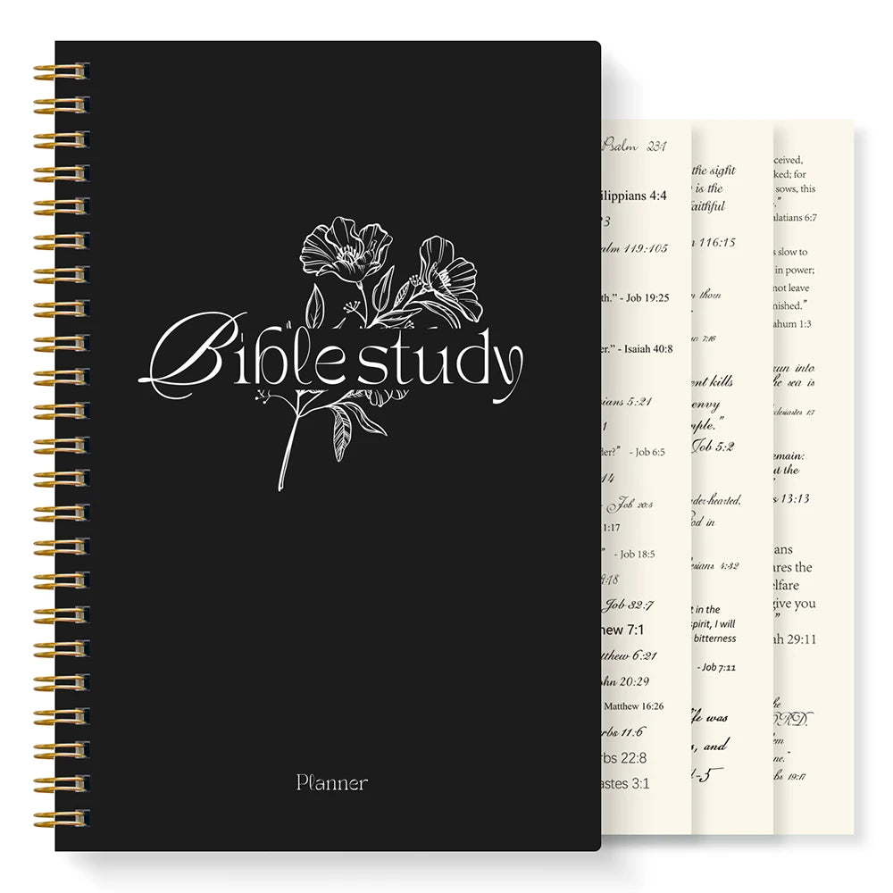 Daily Bible Study Journal - S.O.A.P Method Bible Study Supplies Church Notes Notebook Daily Devotional Notebook Prayer Journal