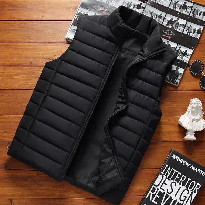 Aiwetin Men’s Cotton-Padded Vest