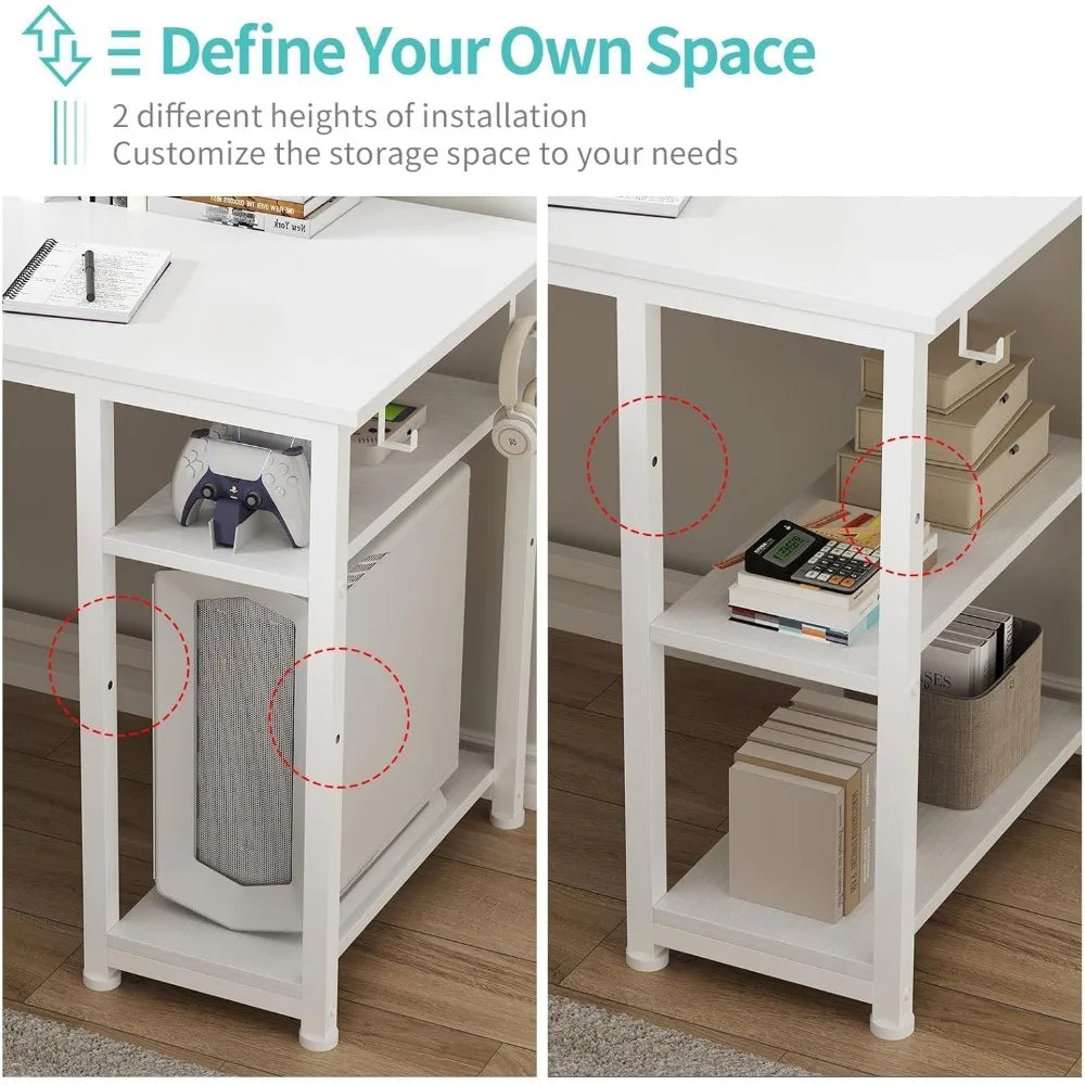 Large L Shaped Office Desk