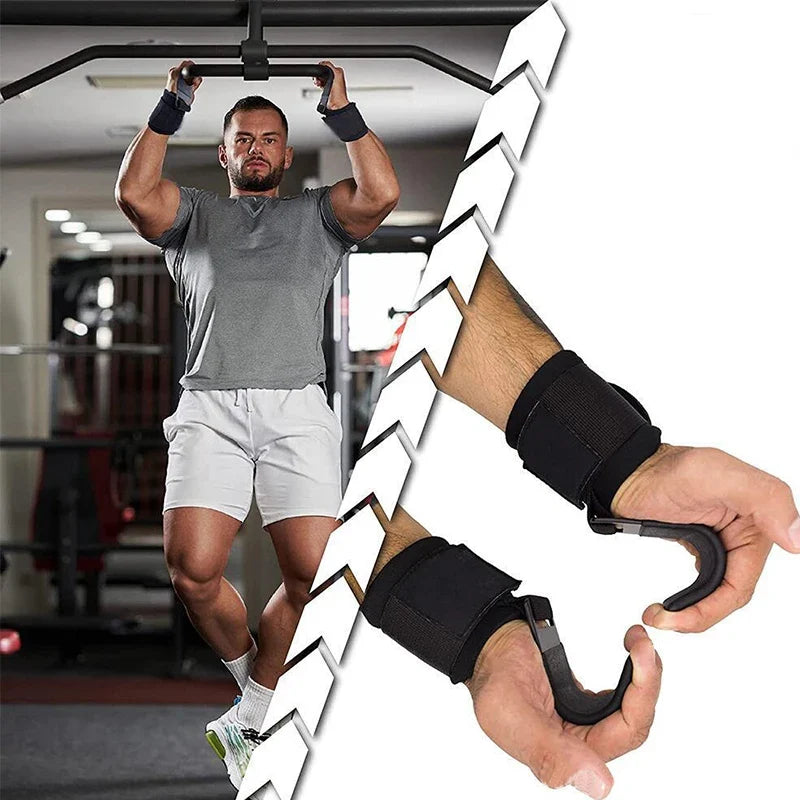 Fitness Weightlifting Wrist Hook Support