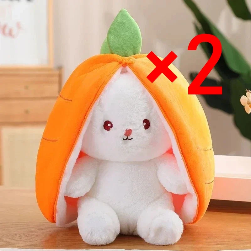 Strawberry Carrot Rabbit Plush Toy