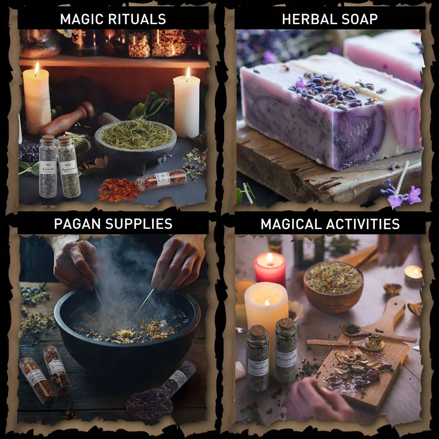 Wiccan Herb Altar Kit