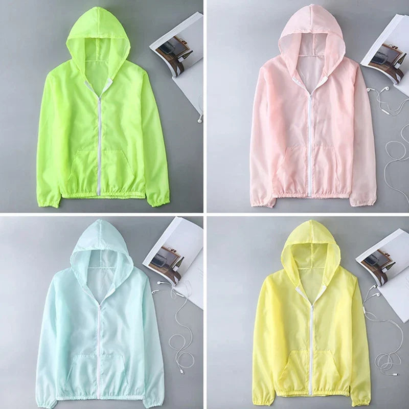 Unisex Quick-Dry Sunscreen Jacket