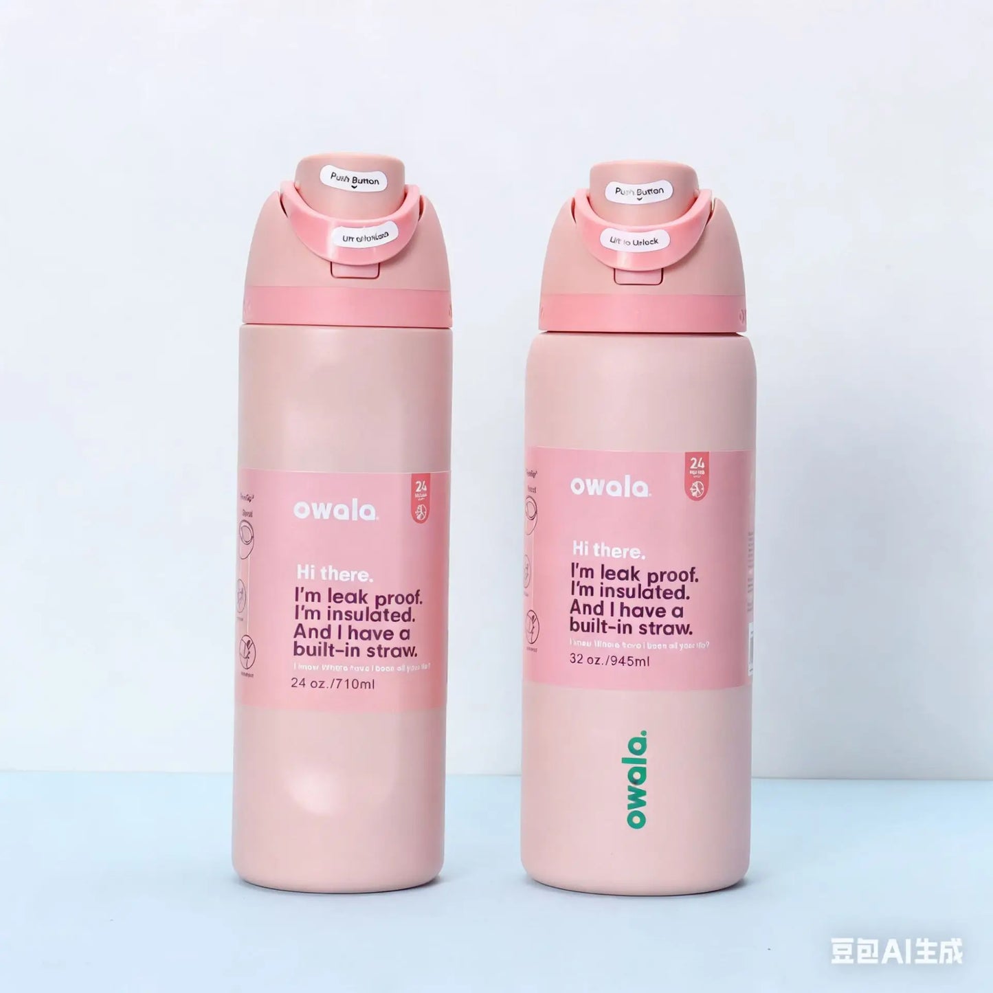 Owala Hydro Max Football Water Bottle