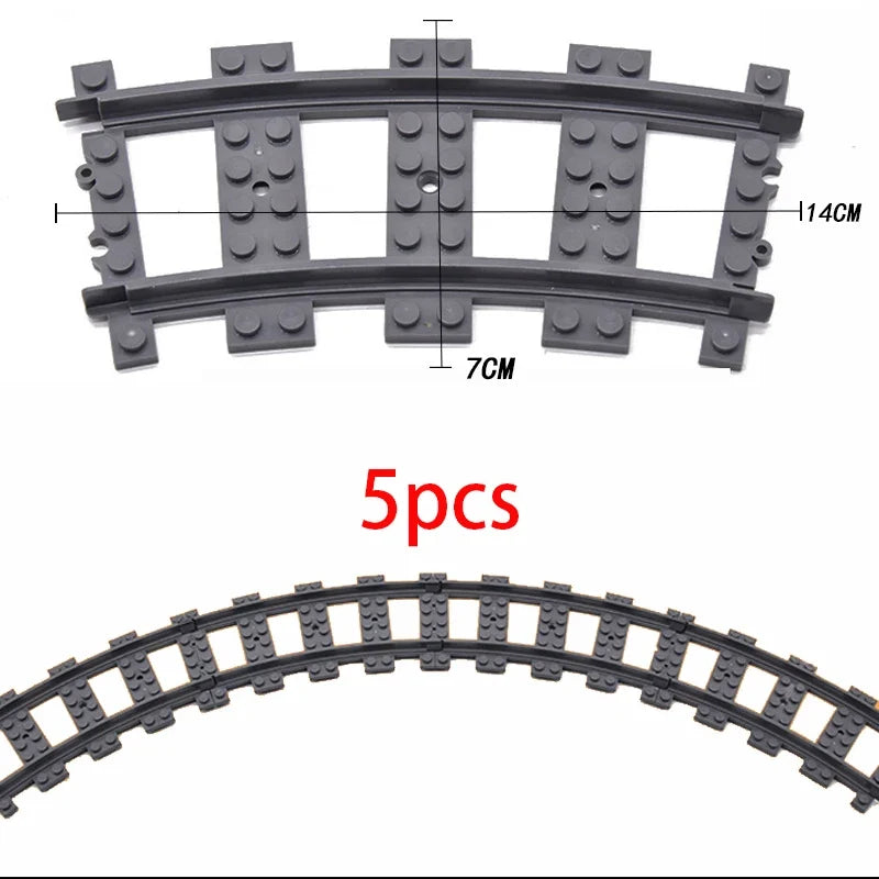 City Train Station Building Blocks