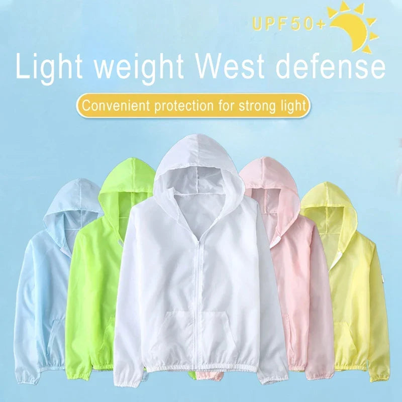 Unisex Quick-Dry Sunscreen Jacket