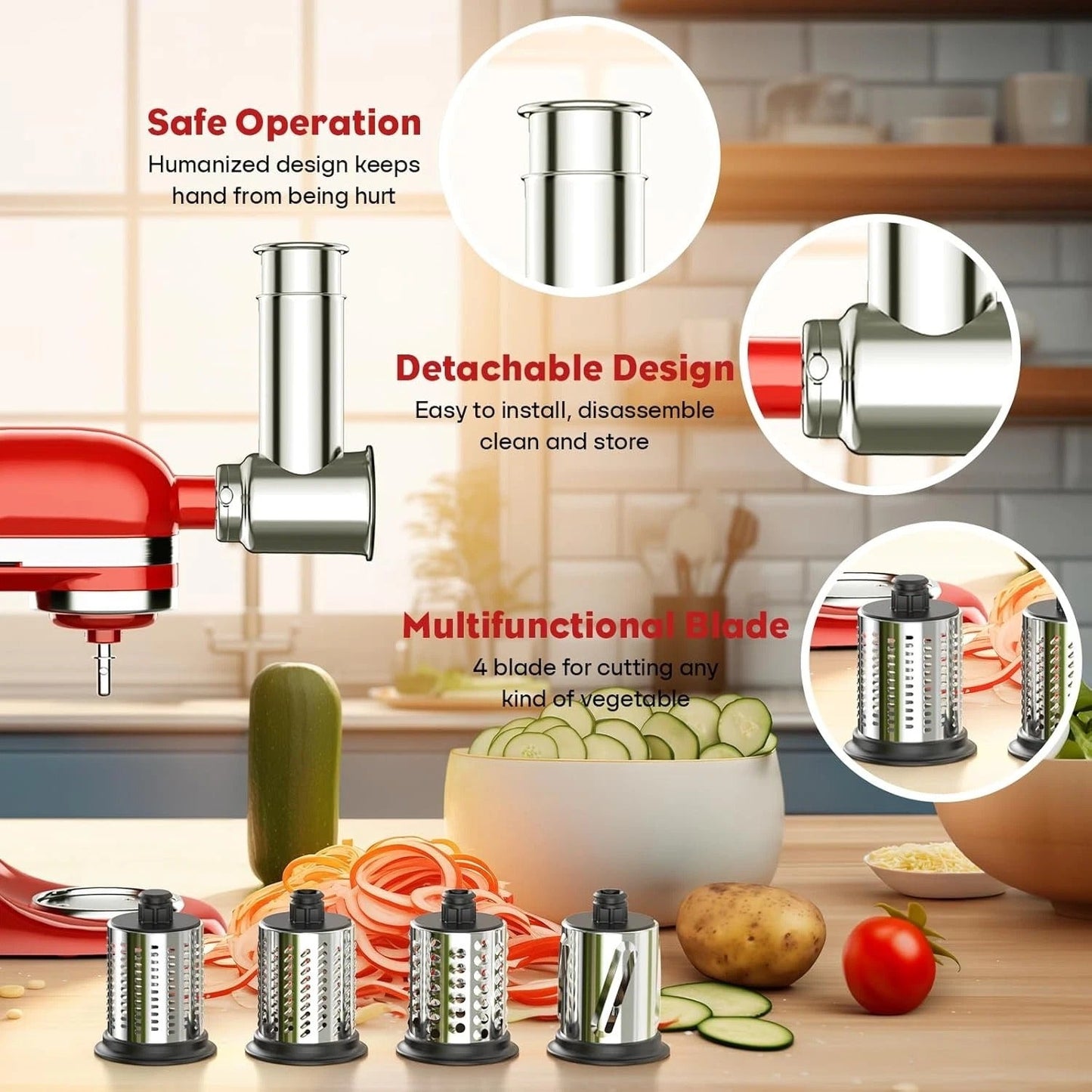 KitchenAid Slicer Shredder Attachment