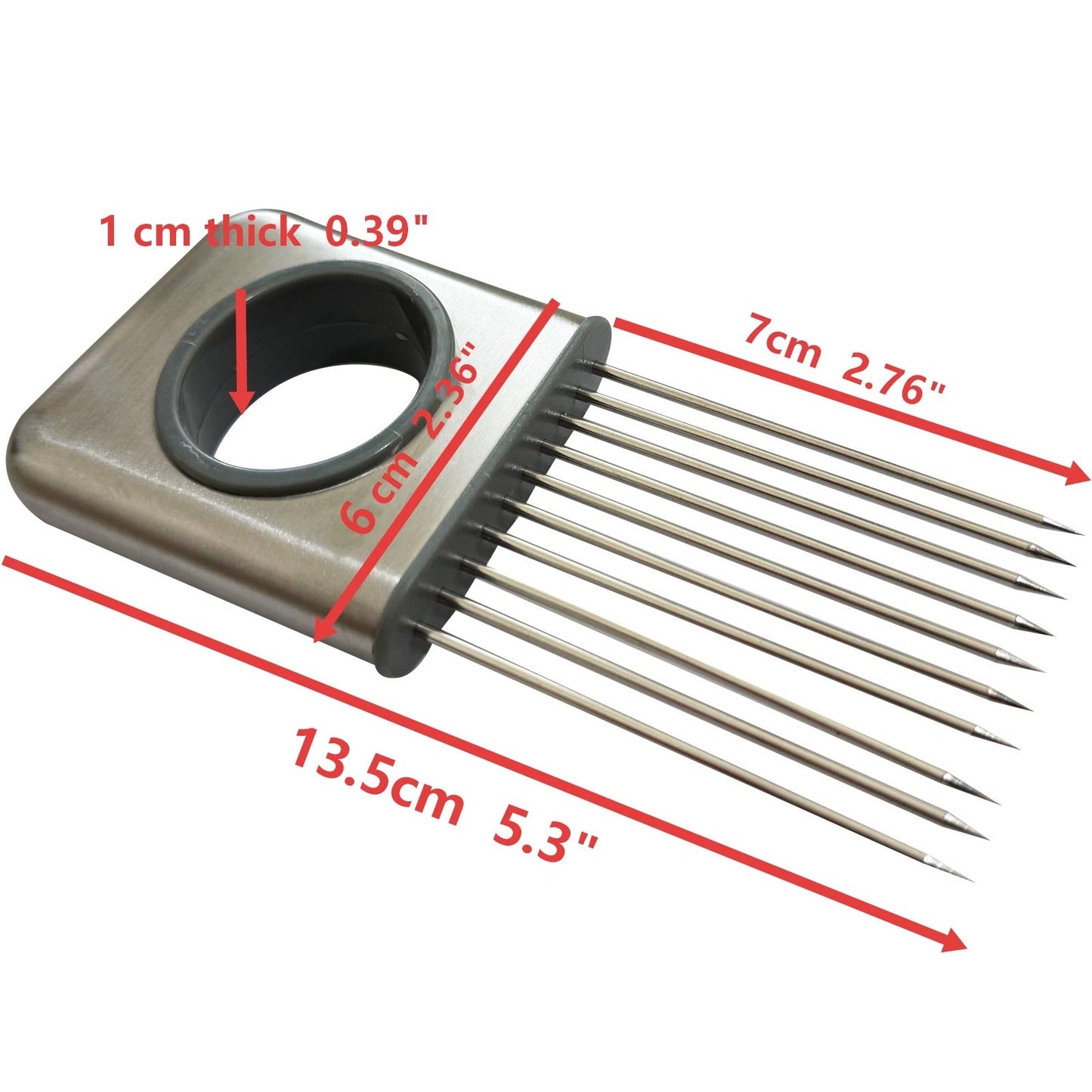 Stainless Steel Onion Slicer Holder