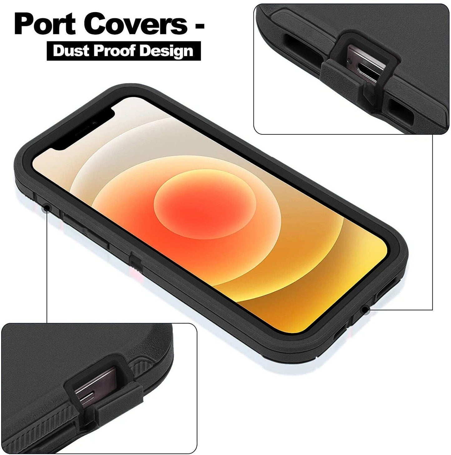 Heavy Duty iPhone Shockproof Case