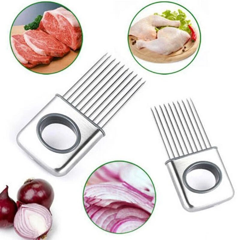 Stainless Steel Onion Slicer Holder