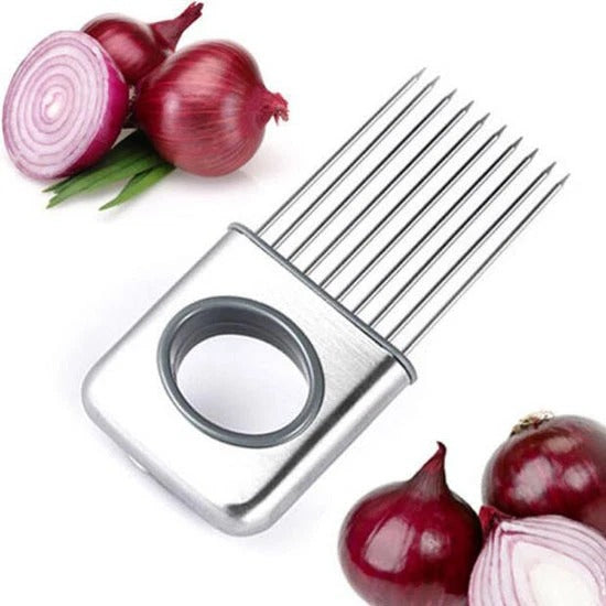 Stainless Steel Onion Slicer Holder
