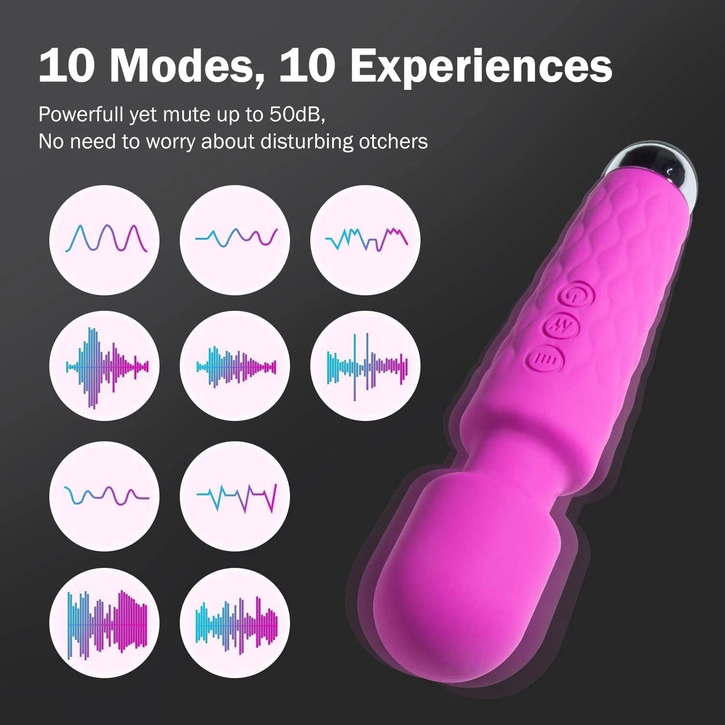 Rechargeable Clit Dildo Vibrator